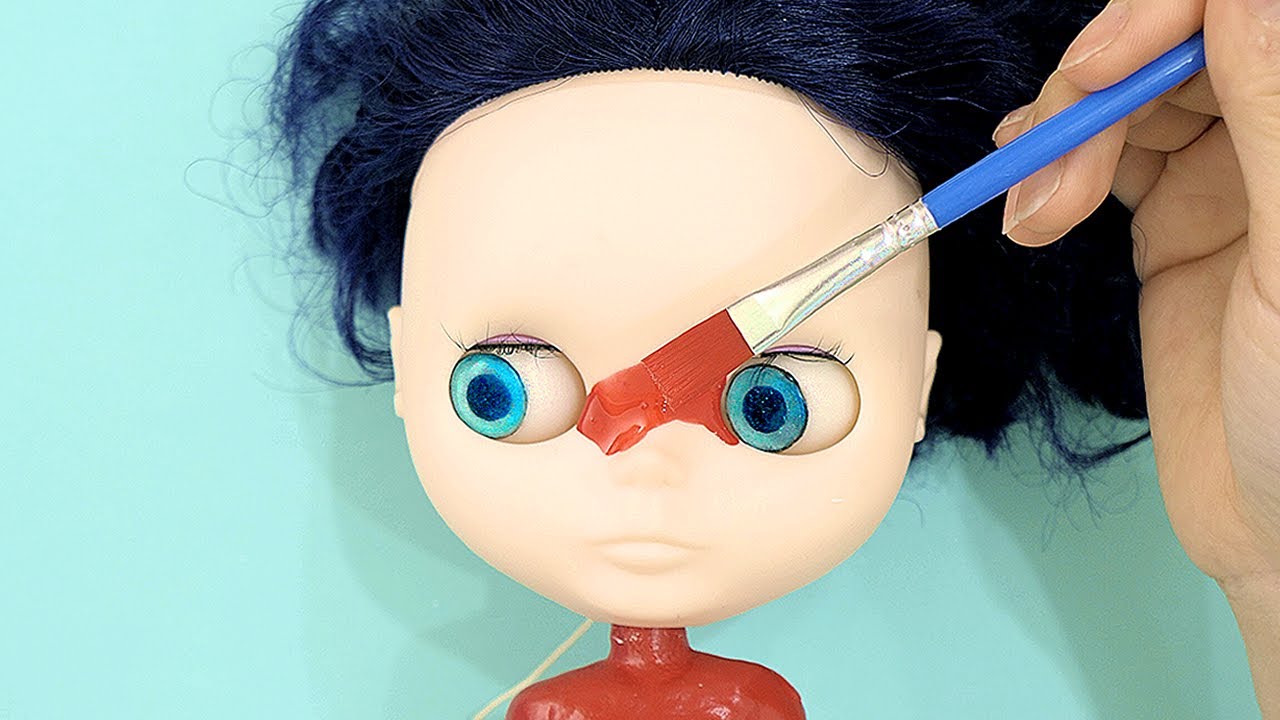 how to repaint dolls